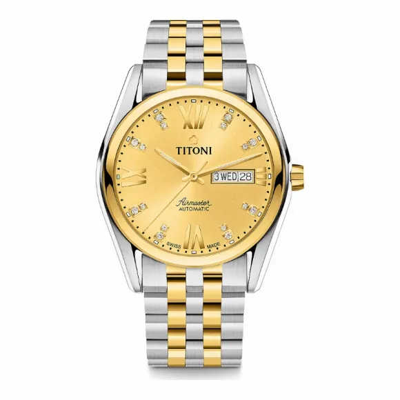 梅花/Titoni 空霸系列 自动机械 男表 93709 SY-615